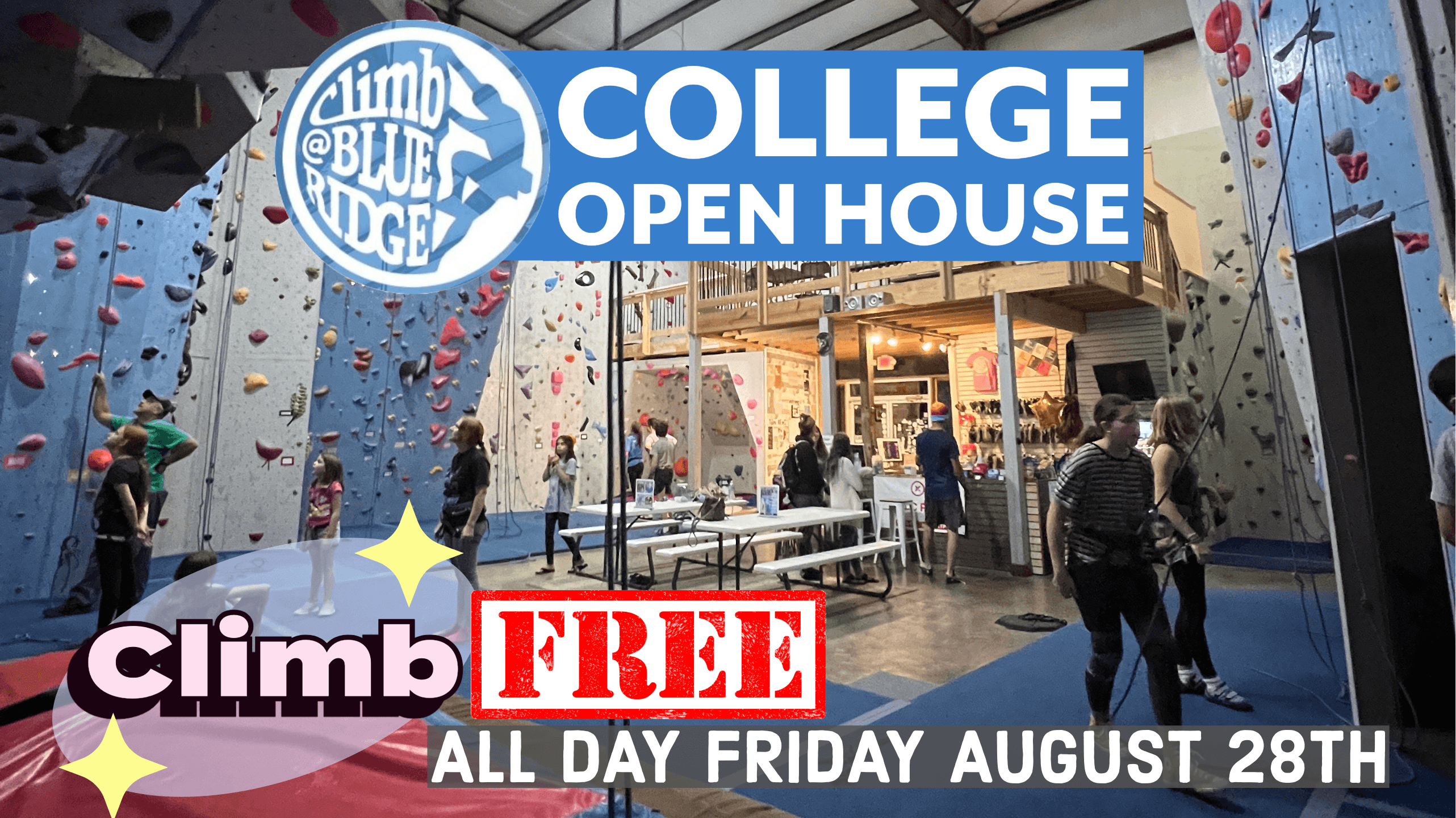 Promo graphic for College Open House