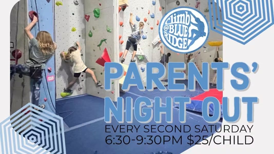Promo graphic for Parents' Night Out